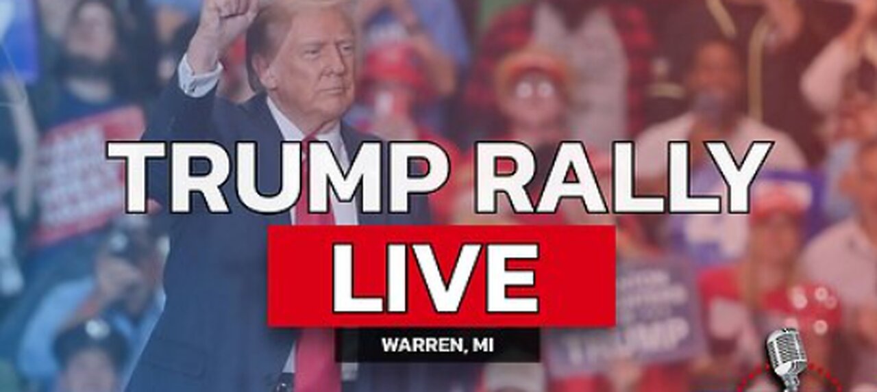 ApCo News | LIVE: President Trump Delivers Remarks at a Rally in Warren, MI - 11/1/24