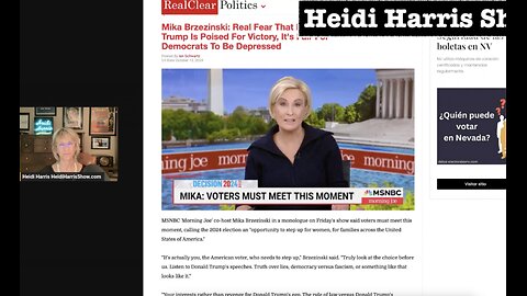 The Left is in full panic mode. It's fun to watch.