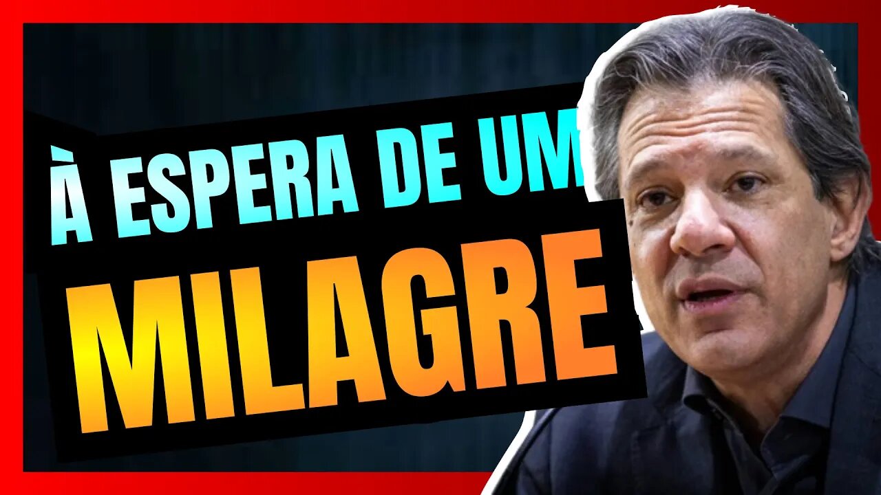 FERNANDO HADDAD espera um MILAGRE para conseguir fechar as contas em 2024