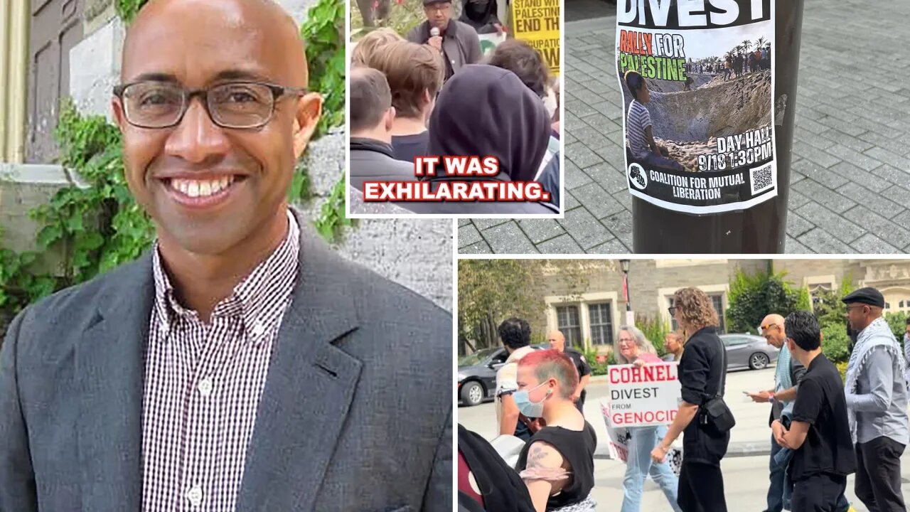 Cornell Professor Who Praised Oct. 7 Hamas Massacre Joins Another Anti-Israel Protest On Campus