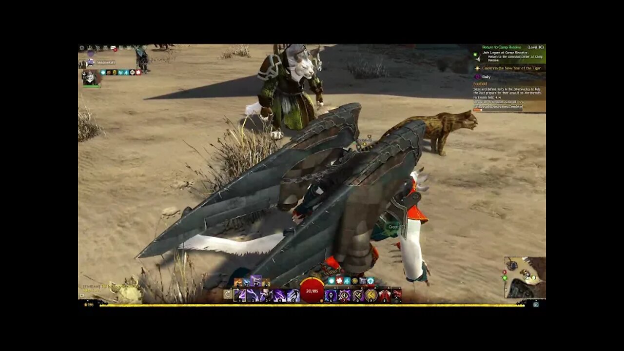 Guild Wars 2 #65 - Return to Camp Resolve / Tracking the Aspect Masters