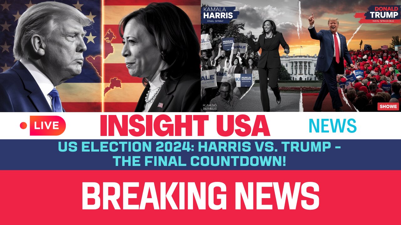 US Election 2024: Harris vs. Trump - The Final Countdown!