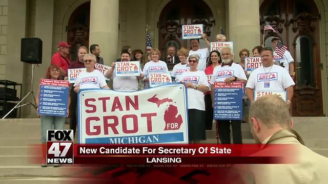 Shelby Township Clerk Stan Grot vying for secretary of state