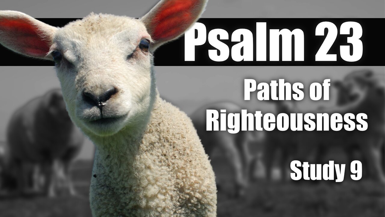 PS09 23:3 Righteous Paths