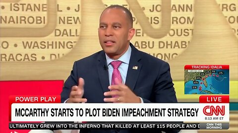 House Democrat Leader, Election Denier Hakeem Jeffries: Impeaching Biden Would Be "Illegitimate"