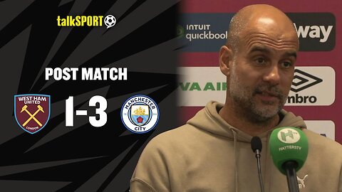 Pep Guardiola REACTS To Man City's 3-1 Win Over West Ham & HAT-TRICK Hero Erling Haaland! 🎙️🔵