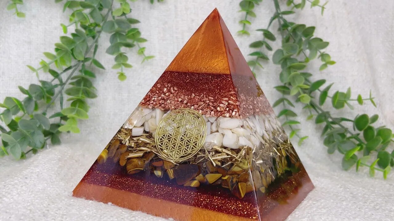 Ascension Orgonites Pyramid - RUTH