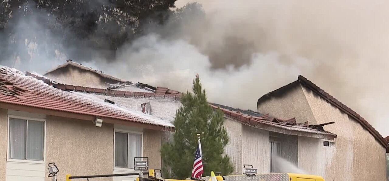 UPDATE: Firefighters believe 'improper discarding of smoking materials' possible cause of deadly Las Vegas fire