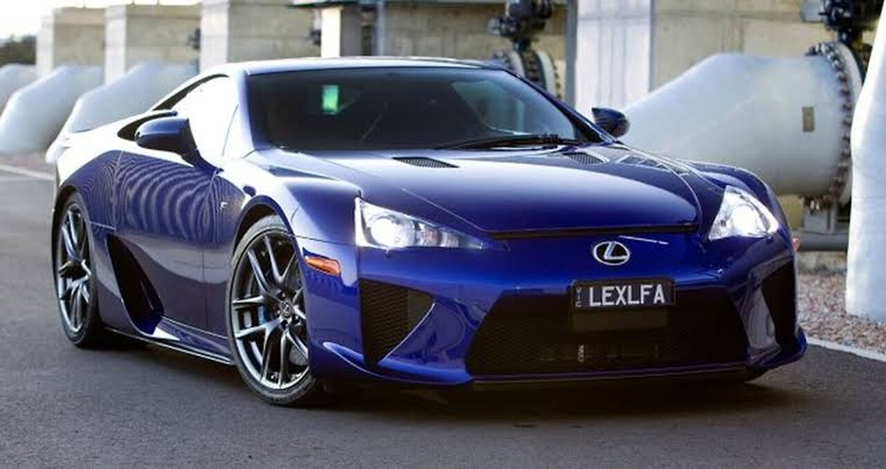 2 minute pure sound Lexus LFA best V10 sound