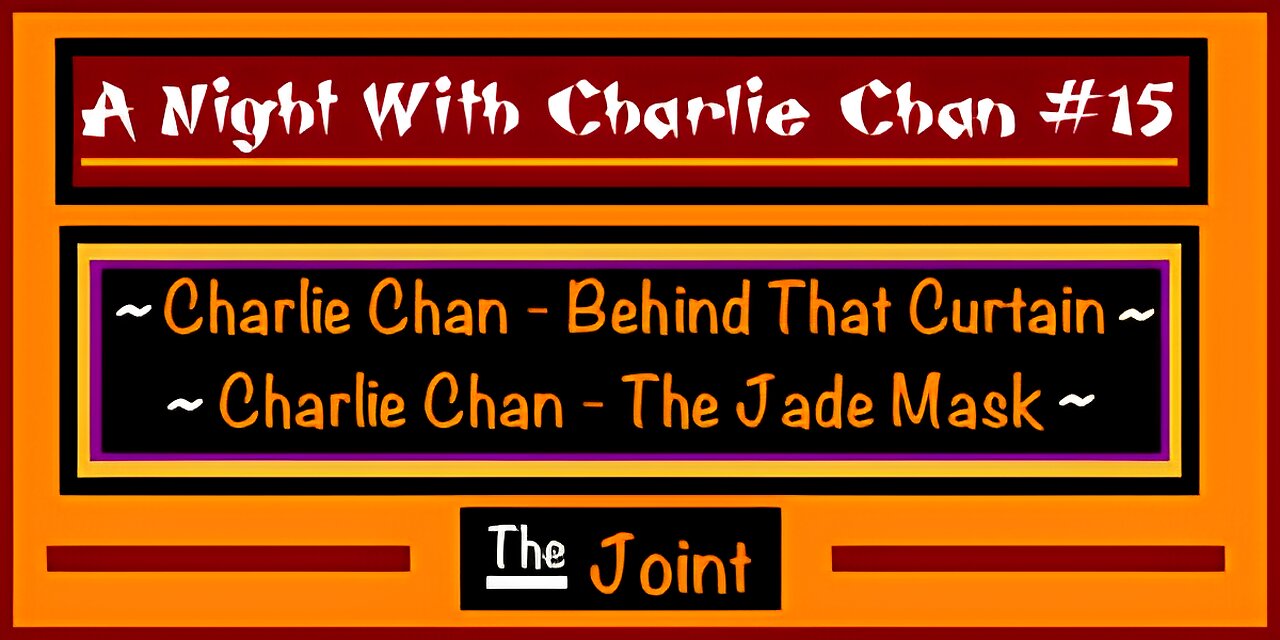 The Joint ☛ It's Charlie Chan Night #15!!! Don't forget the Egg Drop Soup!