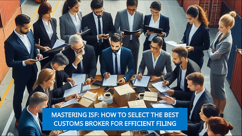 From Classification to Compliance: The Secrets to Selecting a Reliable Customs Broker