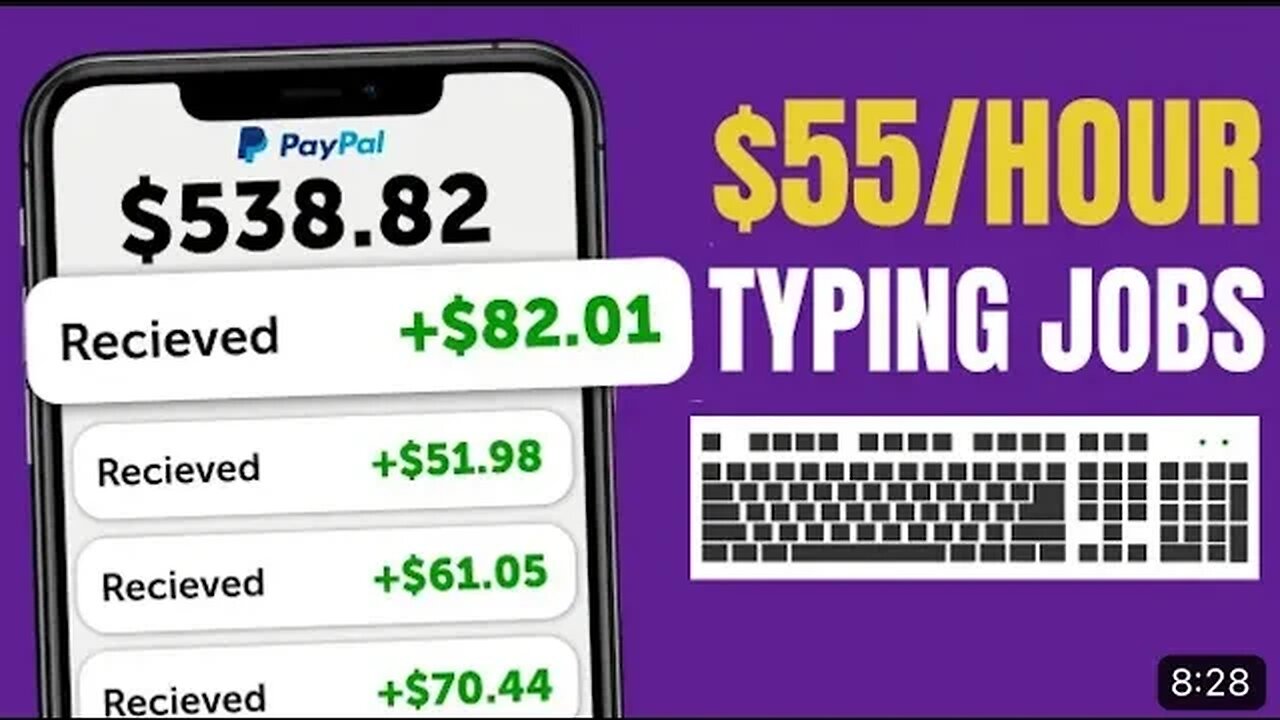 MAKE $500 DAILY TYPING ONLINE IN 2023 - Earn money from your computer!