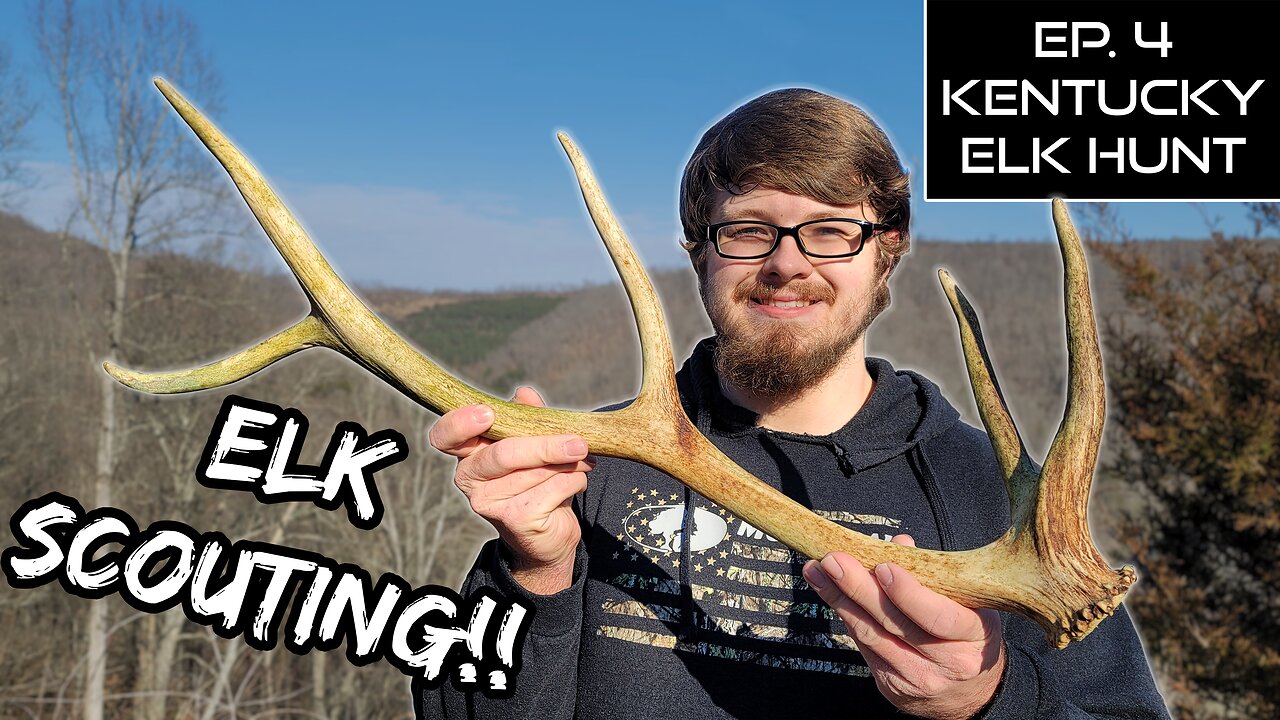 I Found an Elk Antler!! | Scouting Before The Final Hunt!!