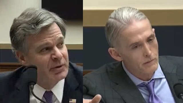 Rep Trey Gowdy DISECTS FBI Director Chris Wray