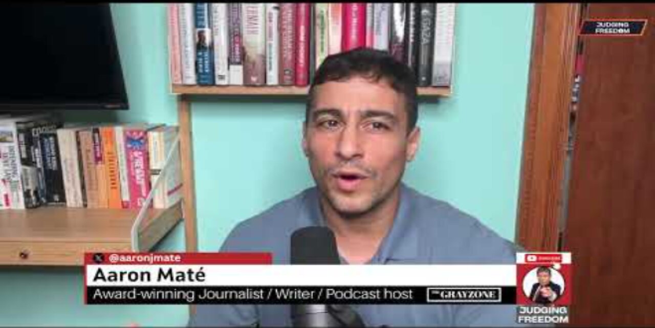 Aaron Maté : US is Neocon and Paranoid