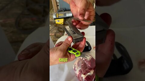 Replacing this blade is SO EASY!!! #deer #deerhunting #knives