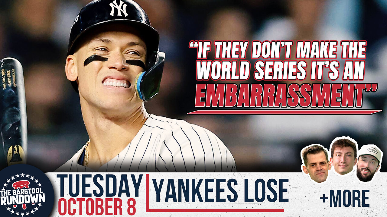 Yankees Fans On Edge After Surprising Loss to the Royals | Barstool Rundown | October 8, 2024