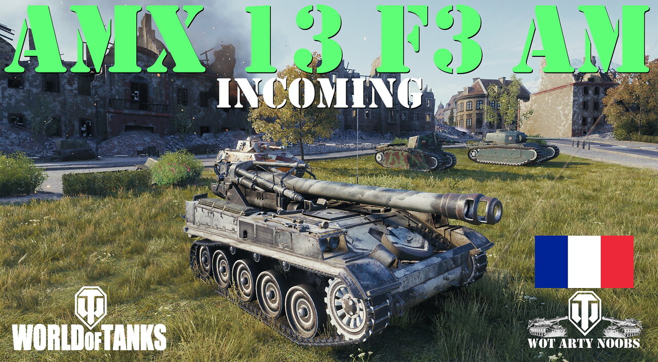 AMX 13 F3 AM - Incoming