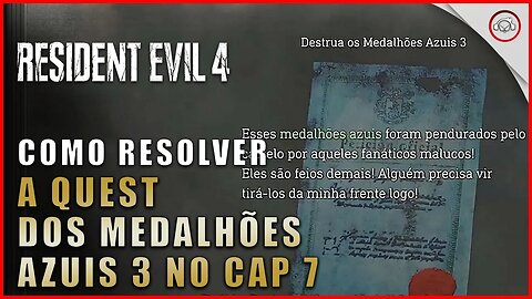 Resident Evil 4 Remake, A localização dos 6 medalhões no Cap 7 | Super-Dica