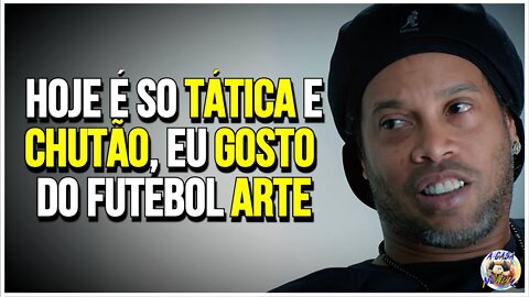 RONALDINHO GAÚCHO CONTA (Falando em Espanhol) PORQUE NÃO ASSISTE MAIS FUTEBOL | LEGENDADO PT-BR