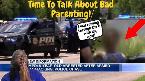 8 Year Old BOY Arrested After Stealing Car at Gunpoint, Was going to American Deli?!