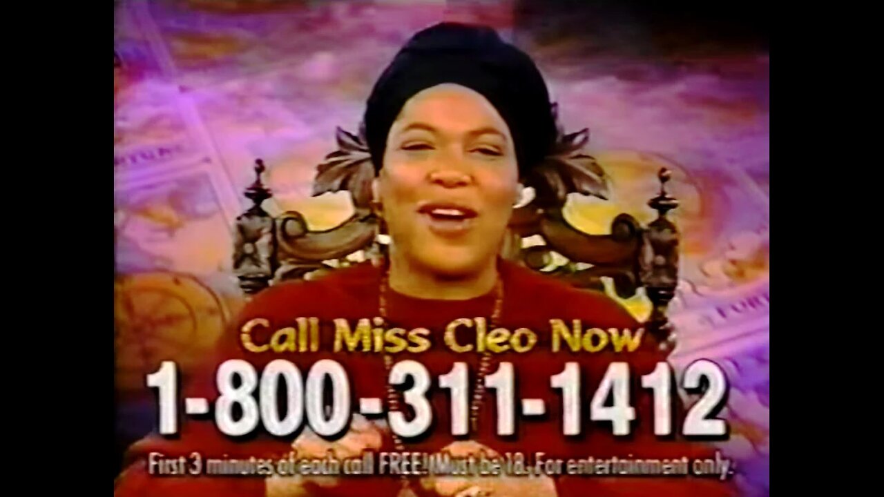 "Tim"(e) "Wall"z Pt2 "CALL ME NOW!" Kamala Harris & Miss Cleo- BOTH LAST NAME HARRIS.