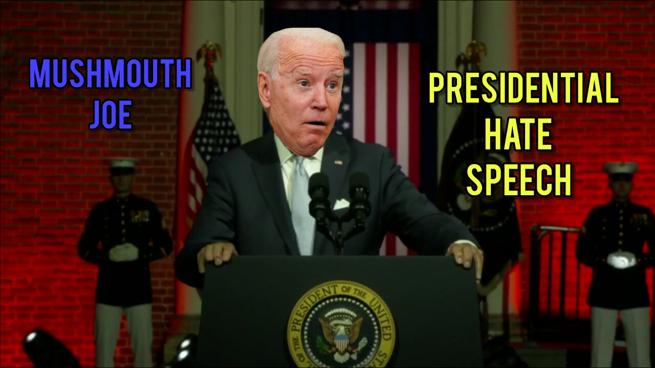 Sleepy Joe's Hitler Speech