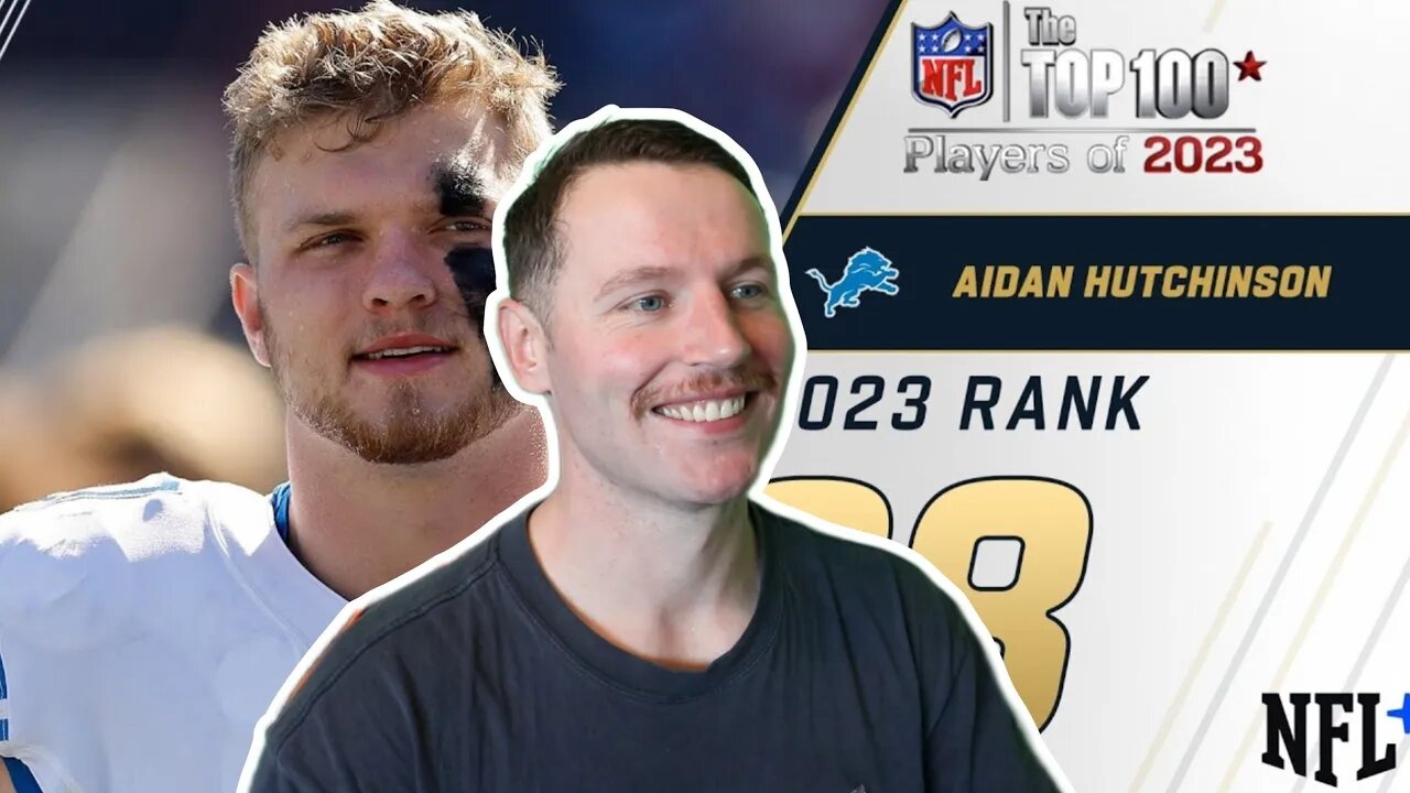 Rugby Player Reacts to AIDAN HUTCHINSON (DE, Lions) #88 The Top 100 NFL Players of 2023