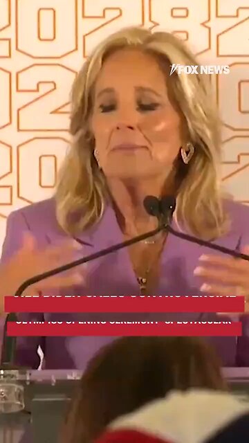 Jill Biden loved the anti Christian Olympics opening