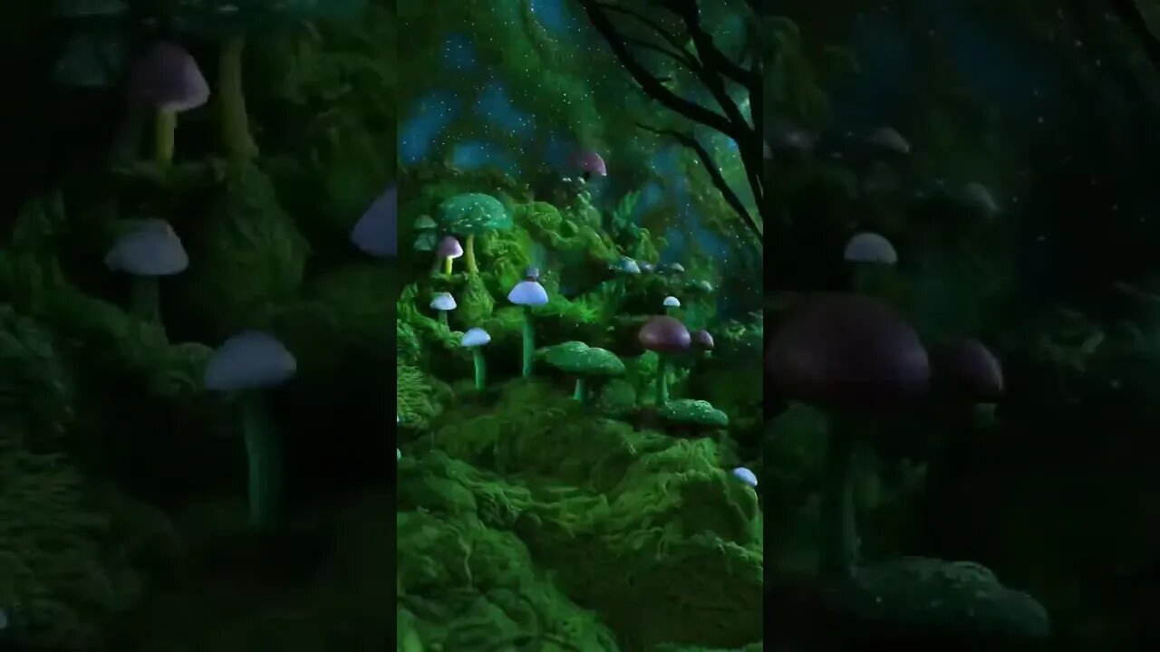 Magical Clay mushroom forest Ai#shorts#ai#aigeneratedart #stablediffusion #askingai