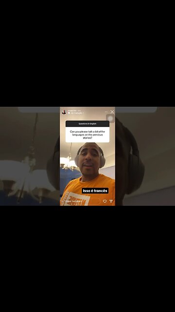 Raiam falando em russo | Raiam Santos