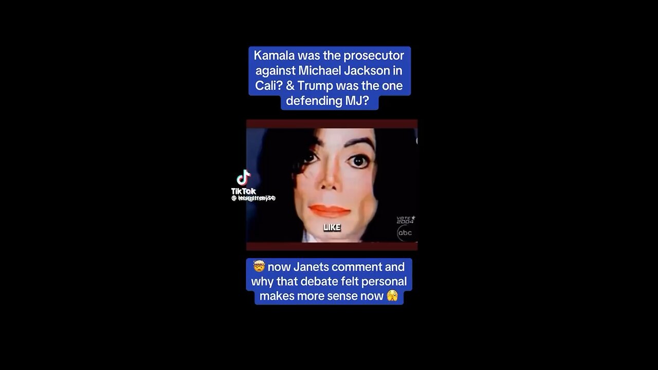 Kamala Harris vs. Donald Trump: Who Judged and Defended Michael Jackson? Surprise Footage Revealed!