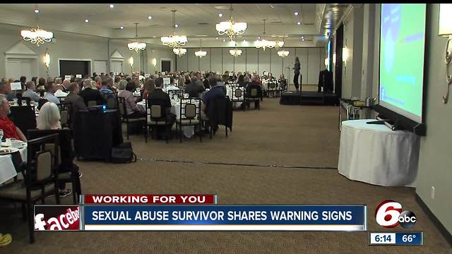 Jenna Quinn, a sexual abuse survivor, is spreading a message of prevention and hope