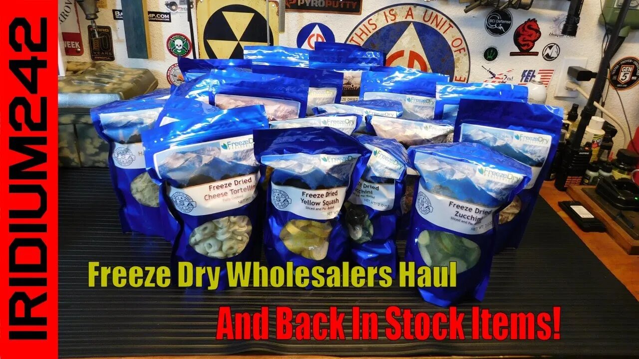 Freeze Dry Wholesaler Haul And Back In Stock Items!