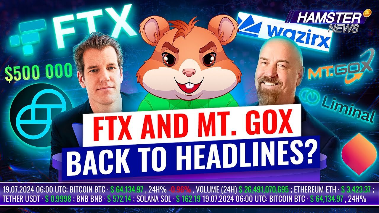 FTX&CFTC settlement, Gemini donation, WazirX hack, Kraken expansion ⚡️ Hamster News