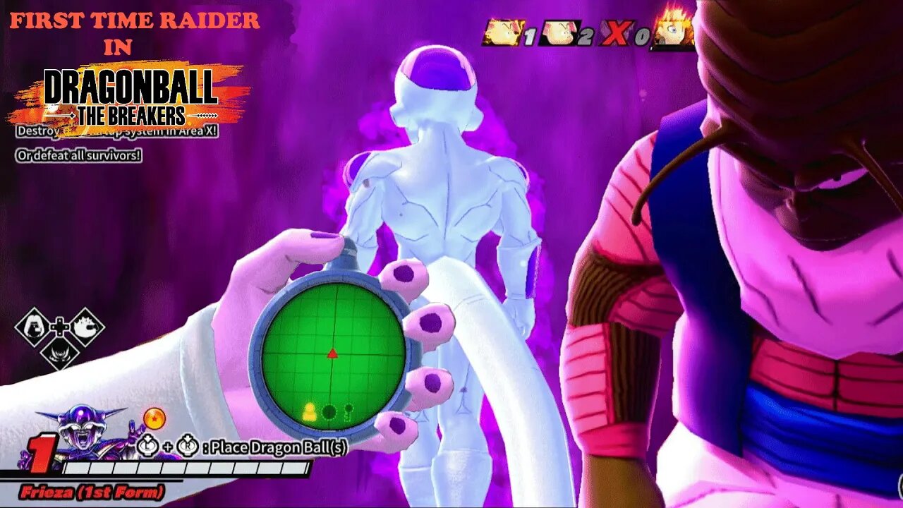 First Time Raider As Freeza Getting His Final Form Dragon Balls The Breakers