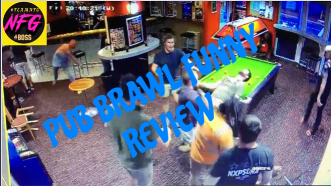 Funny pub brawl review