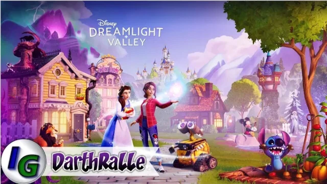 Disney Dreamlight Valley Achievement Hunting with Darth Ralle on Xbox german and english