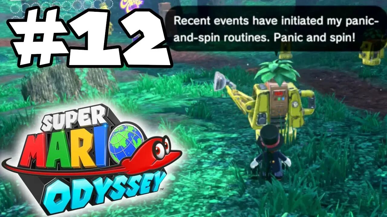 Super Mario Odyssey 100% Walkthrough Part 12: Panicked Gardeners