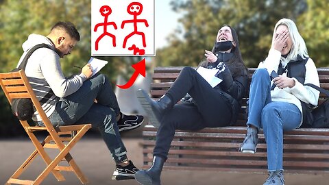 🔥ARTIST WITHOUT TALENT Paint stranger people ✍️ - 😂AWESOME REACTIONS