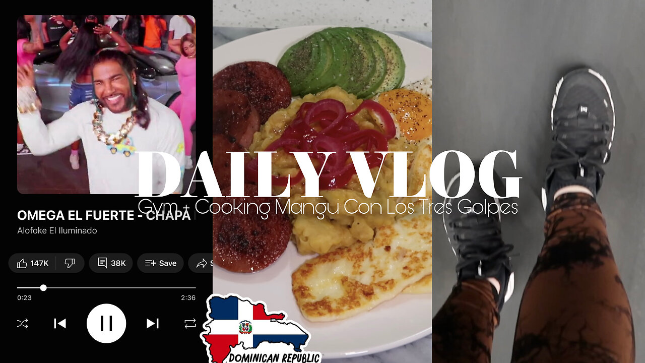 DAILY VLOG | GYM, NEW WEIGH IN + COOKING ONE OF THE BEST DOMINICAN DISHES