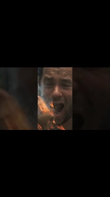 Cast Away: Tom makes Fire with Craig! #shorts #tomhanks #fire #wilson #funny