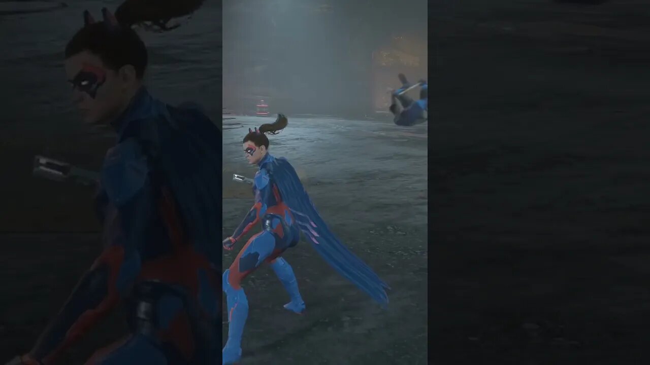 Gotham Knights Batgirl and Nightwing Gameplay #gothamknights #heroicassault #batgirl