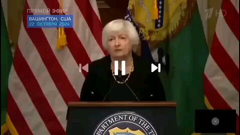 and fell down during the speech about the dollar as the world's reserve currency. (From JGM'S PF)