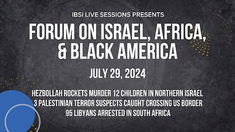 Hezbollah Murders Children / Palestinian Terror Suspects Crossing US Border / Libyans Arrested in SA