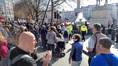 London Protest LIVE 19/03/22