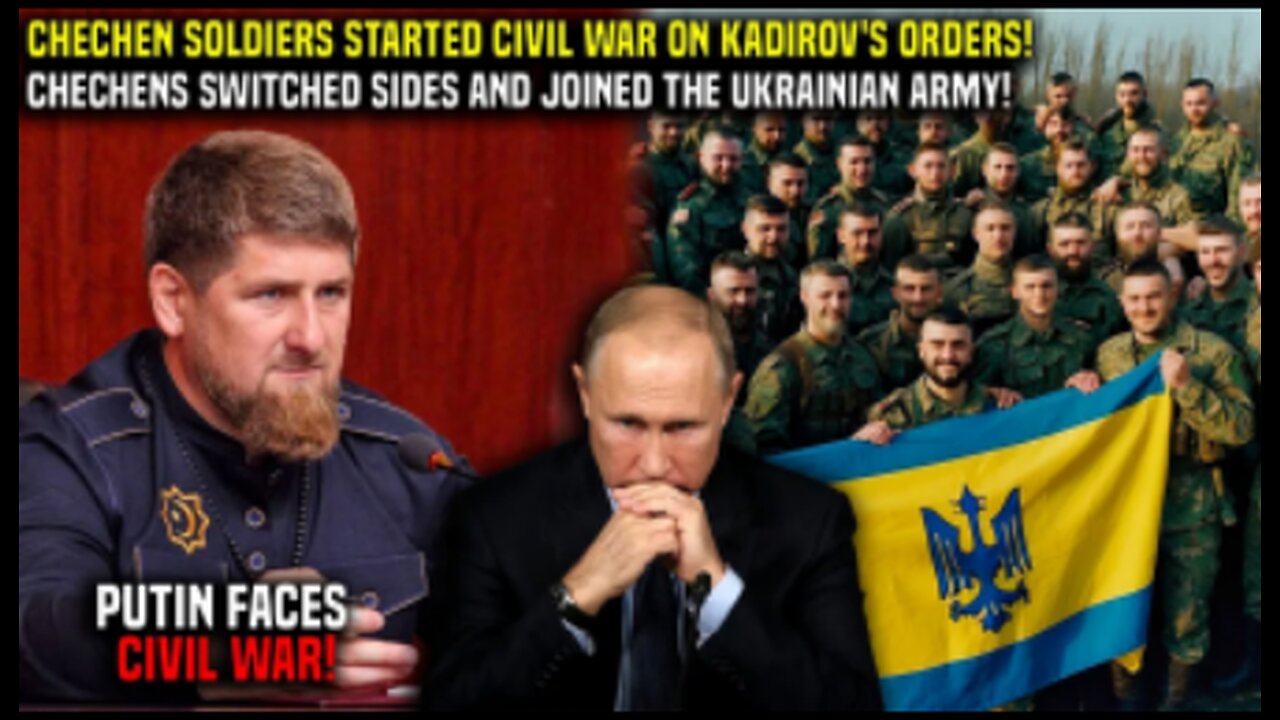 Putin Faces Betrayal_ Kadyrov Orders Chechen Soldiers for Civil War! Kremlin Can't Believe It!