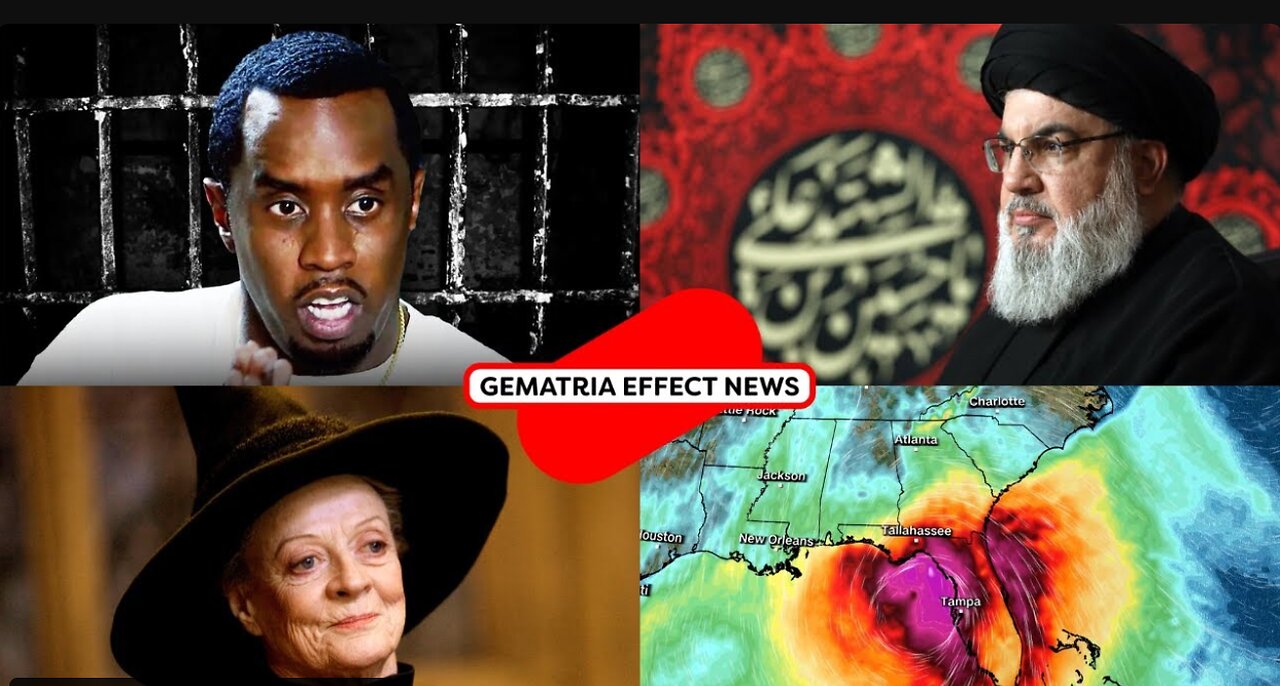 Jane Doe accuses Diddy of impregnation, Israel thinks they got Nasrallah, RIP Maggie Smith & Helene