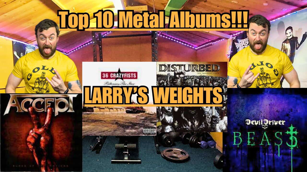 Top 10 Metal Albums For A Good Workout 🤘🤘🤘