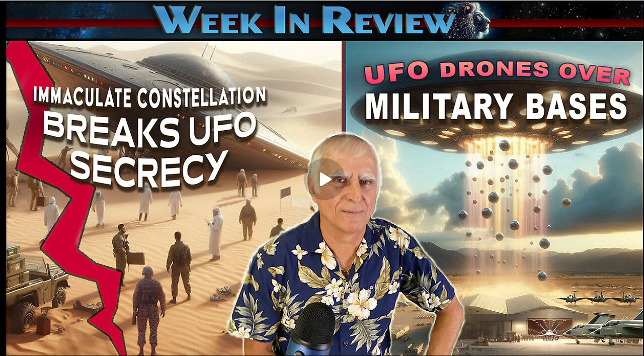 Immaculate Constellation Breaks UFO Secrecy, UFO Drones Over Military Bases